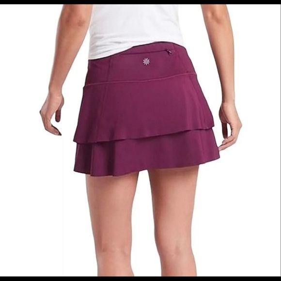 Athleta Large Beach Plum Momentum Skort - Picture 2 of 8
